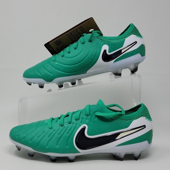Nike Tiempo Legend 10 Elite FG Soccer Cleats Green HJ7272-300 Men\'s Size 4 New main image 4